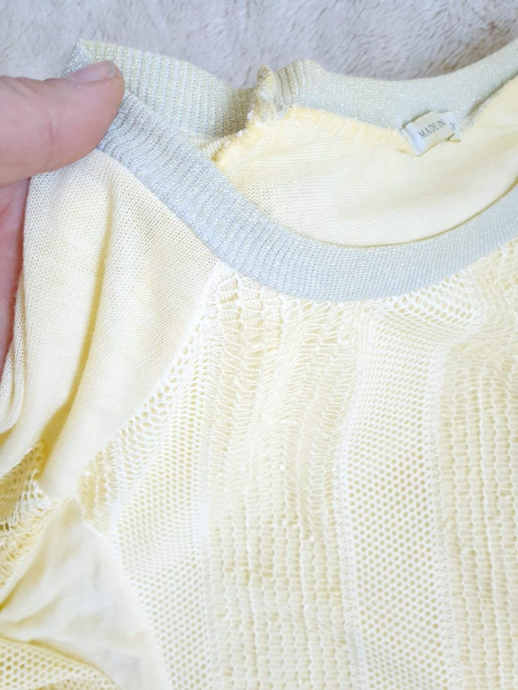 Pullover & Sweatshirts: PULLOVER PULLI MADE ITALY MIT SEIDE L 42 40 GELB TUNIKA TOP – Neu (gemäss Beschreibung) aus Elsau von the-colorful-side 9