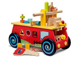 Motorikwagen mit Werkbank