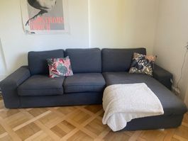 Sofa L Form grau