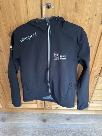Eishockey Jacke uhlsport schwarz Grösse M/M Neuwertig