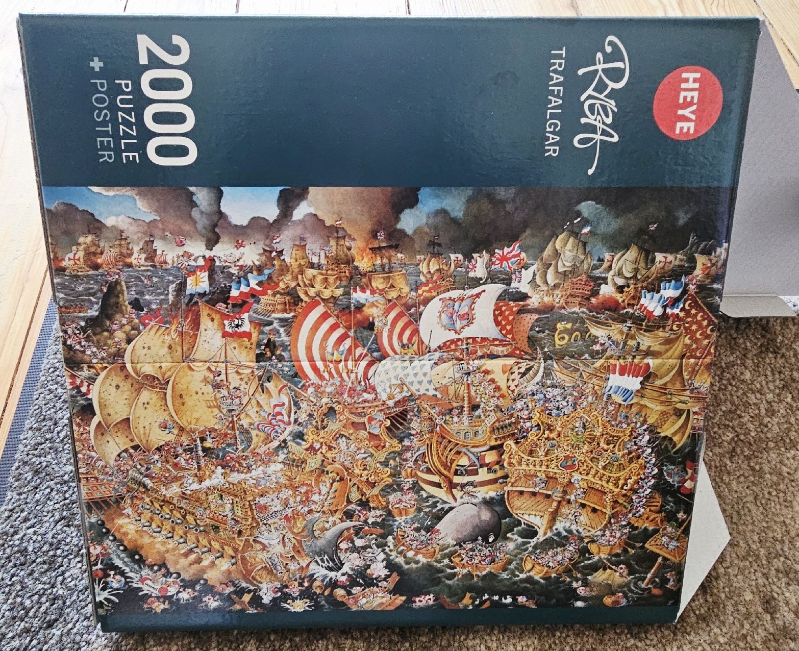 Heye Puzzle: Heye Puzzle Michael Ryba 'Trafalgar' – Nuovo (secondo la descrizione) da Teufen AR venduto da patchouli13