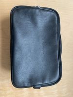 KULTURBEUTEL LE FOULONNÉ, LONGCHAMP, Leder schwarz