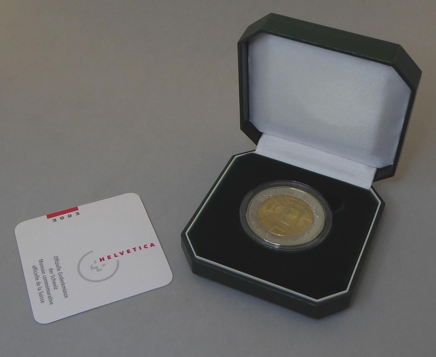 Tutti le monete: 5 Fr Gedenkmünze 2002 "Escalade" PP – Nuovo e nell'imballaggio originale da Muri AG venduto da silvermouse007