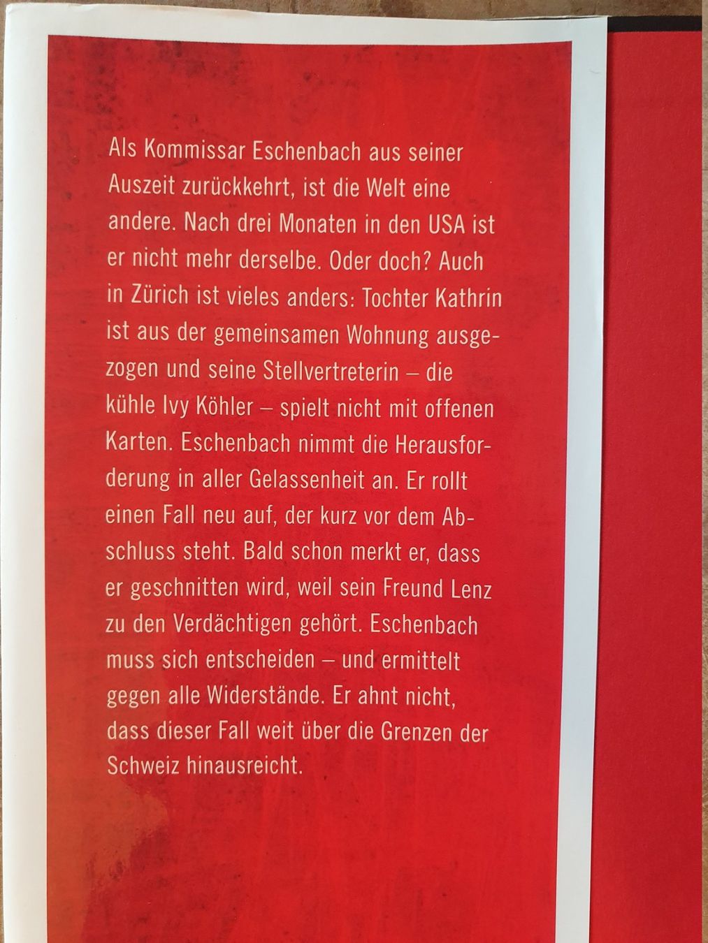 Libri: Lenz Michael Theurillat Ullstein – Usato da Zürich venduto da loosebone 1