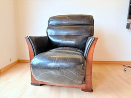 |•|  Leder Sessel