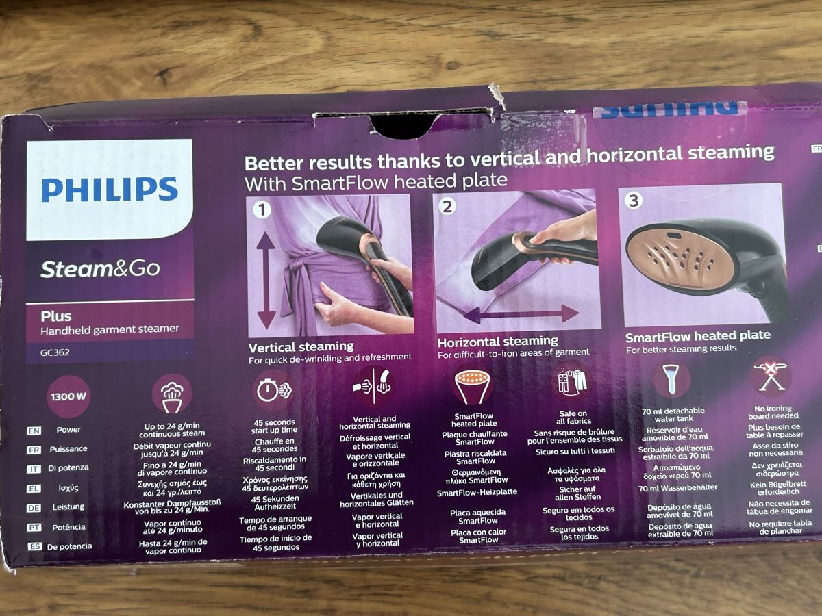 Philips Ferri da stiro: Philips Steam&Go – Usato da Frauenfeld venduto da berk39 7