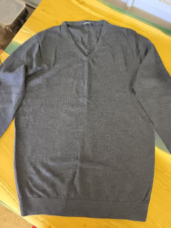 Tom Tailor Herren Pullover 100% Merinowolle Gr. XL(A16)