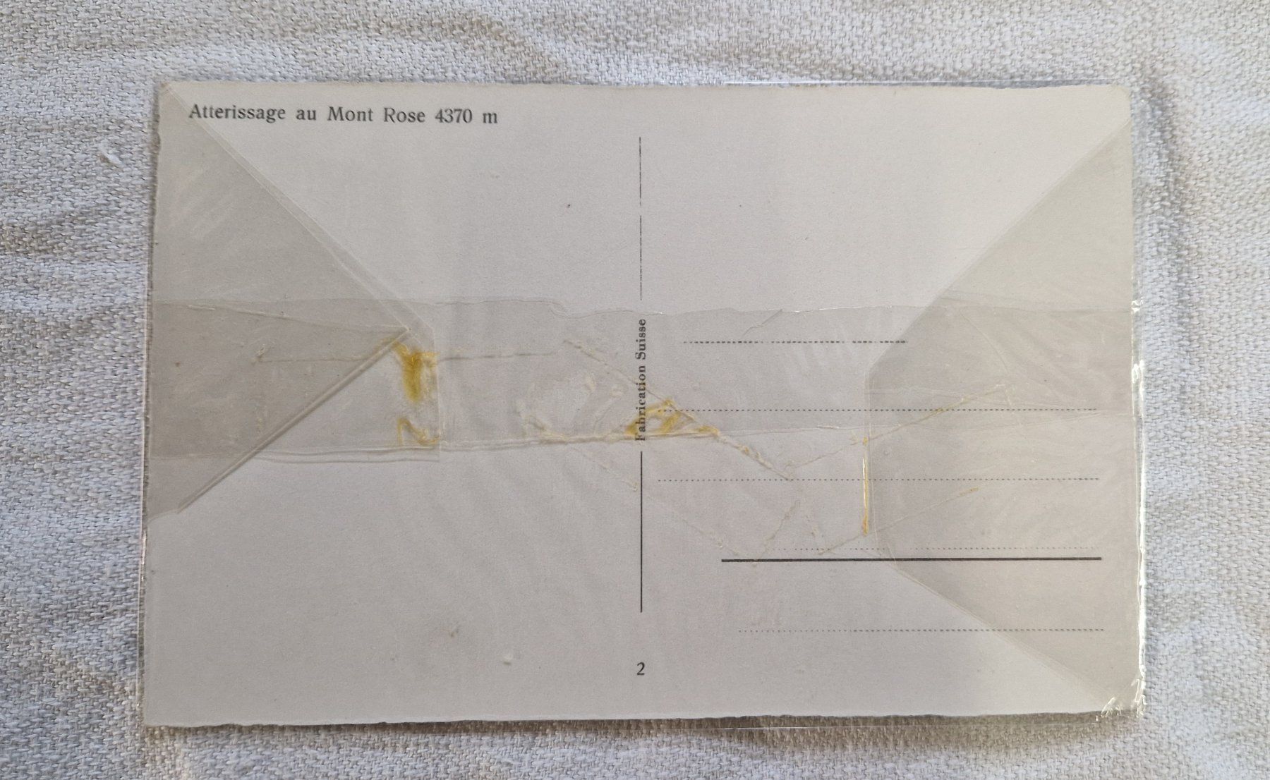 Cartoline postali: FLIEGER POSTKRTE MT UNTERSCHRIFT – Usato da Bilten venduto da Mic2022 3