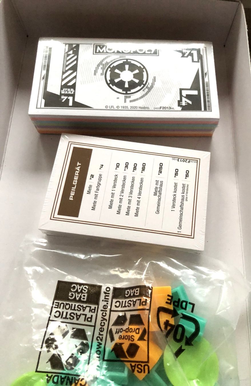 Hasbro Giochi: Monopoly Star Wars - The Mandalorian - NEU – Nuovo (secondo la descrizione) da Schaffhausen venduto da durruti 2