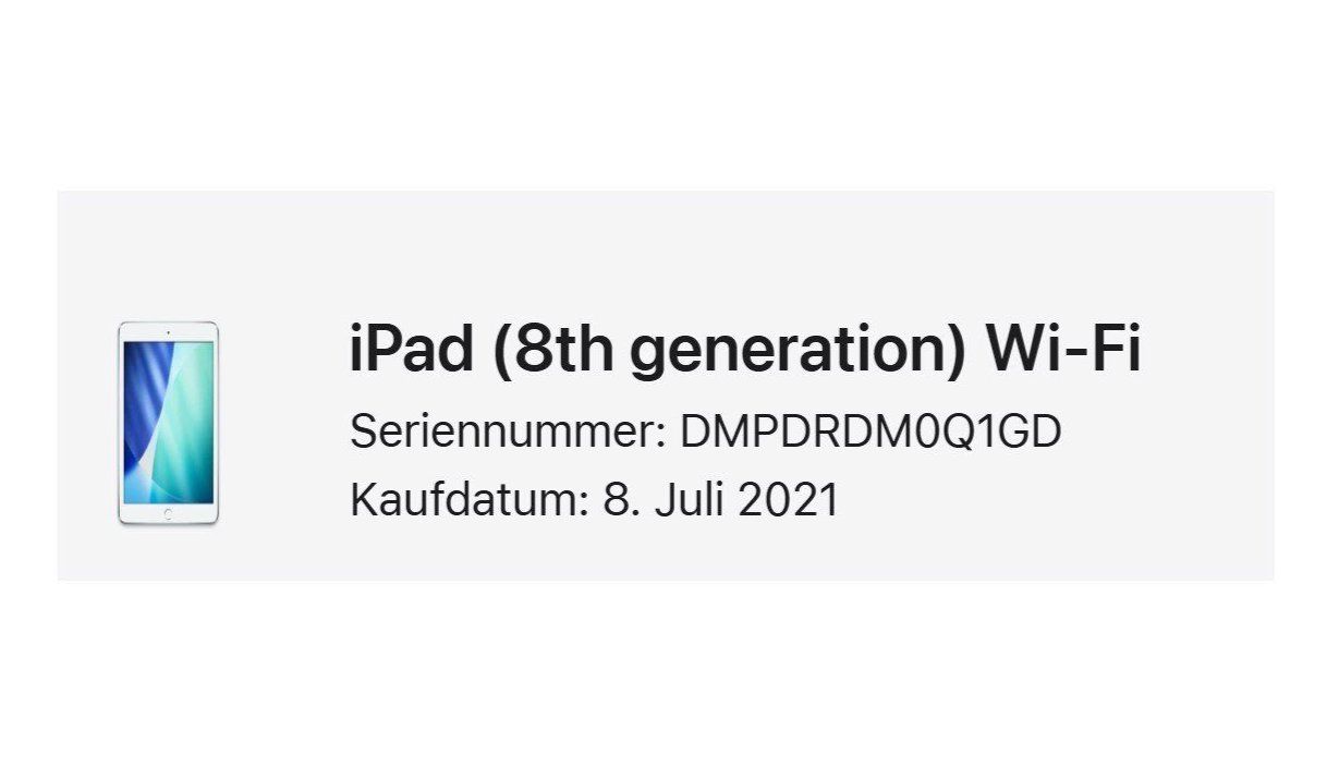 Apple Tablet PC: iPad 8.Generation WiFi / 32GB / Model A2270 – Usato da Reinach AG venduto da dia_85cv 4