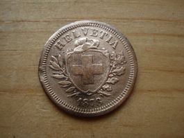 (N1) 1 Rappen  1878  VZ