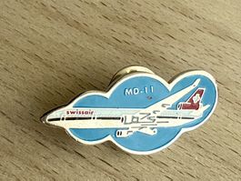 Pin Swissair MD-11 Flugzeug