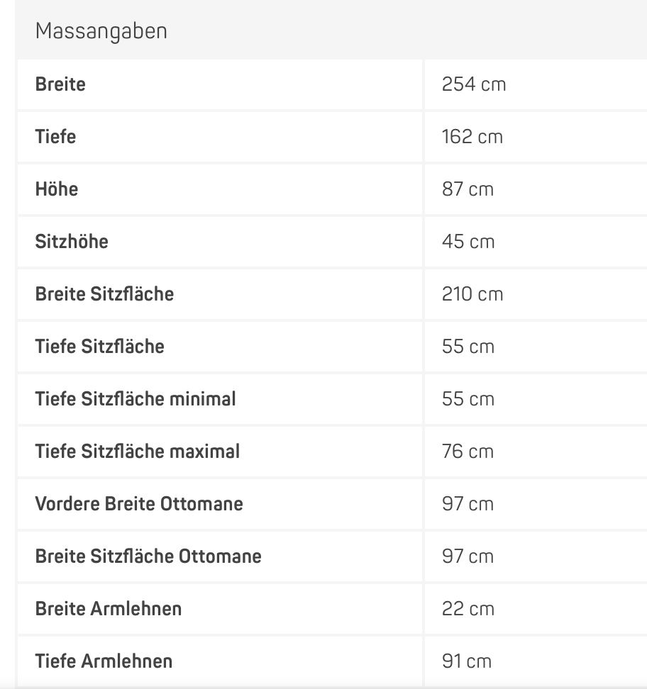 Conforama Sofas: Ecksofa anthrazit – Gebraucht aus Zürich von brupbacher01 3