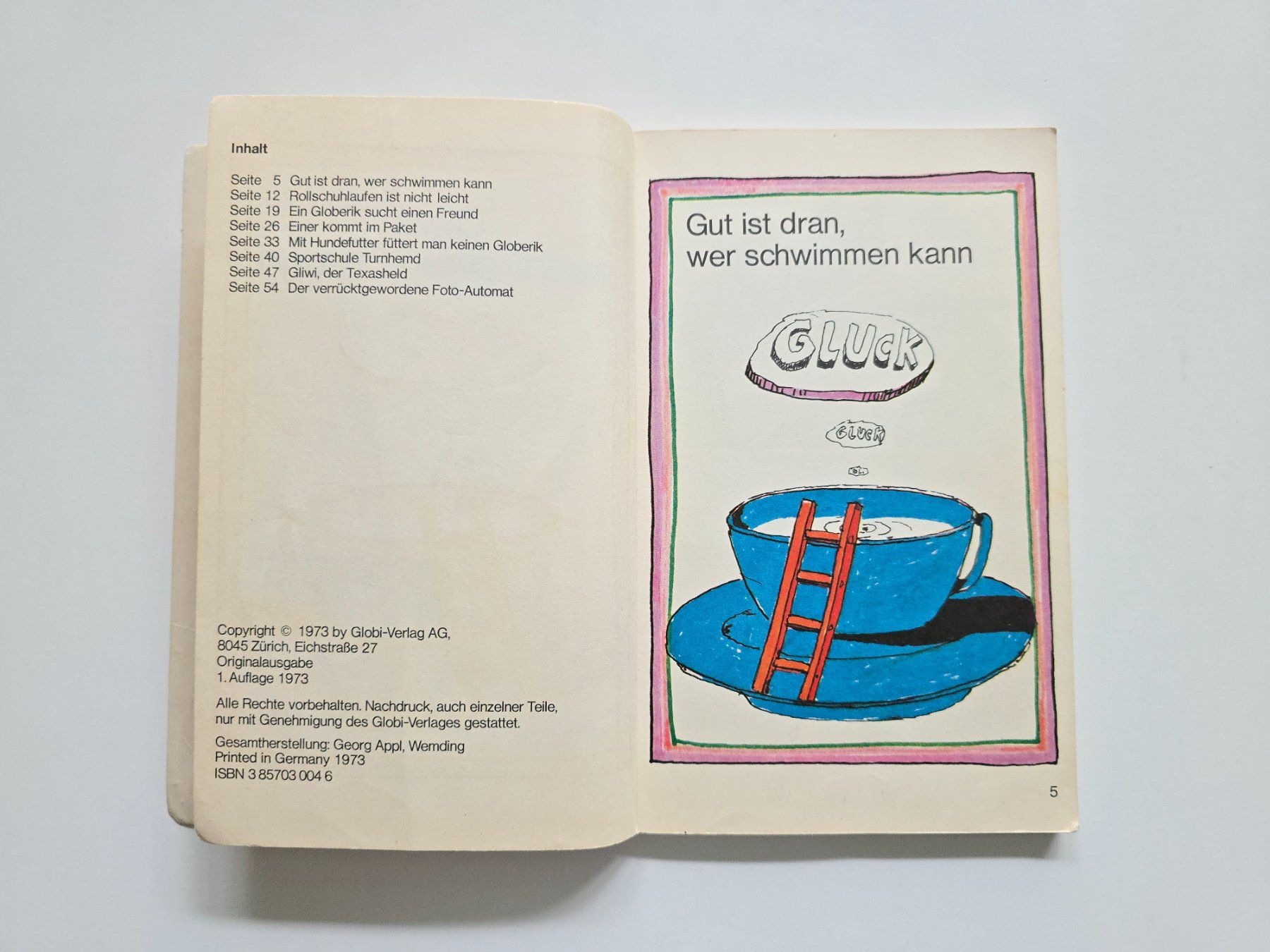 Bücher: Janosch - Comic Nr. 1 - Die Globeriks 1973 – Gebraucht aus Dättlikon von Wundertuete_ 2