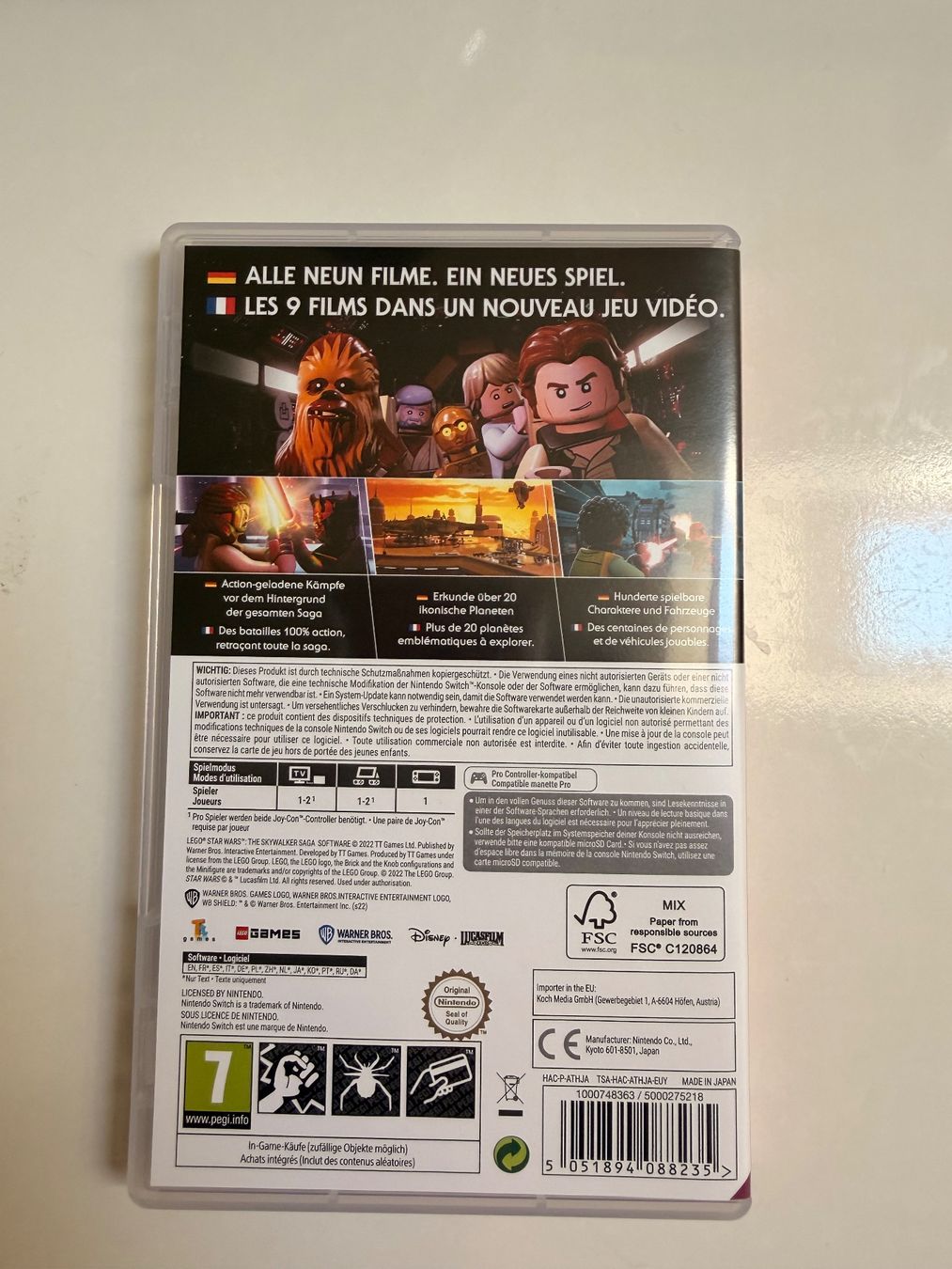 Nintendo Giochi: Nintendo Switch Lego Star Wars The Skywalker Saga – Usato da Lugano venduto da jgk_hw2z 1