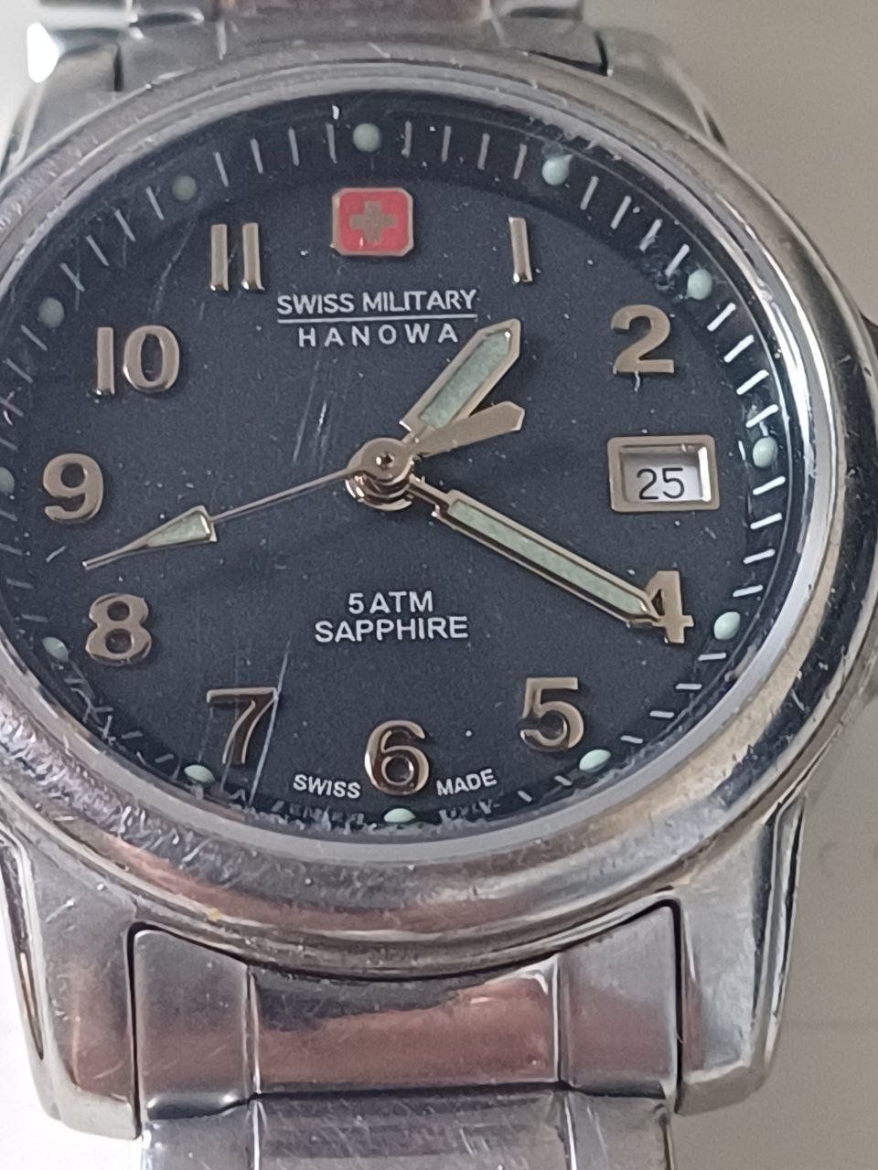Hanowa Orologi: Schweizer Militär Hanowa Rekrut – Usato da Bern venduto da Yunkom 1