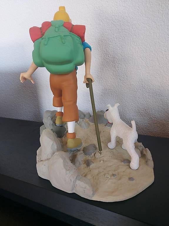 Statuette: Figurine Tintin en randonnée – Usato da Riaz venduto da Pidouille 3
