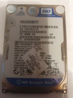 Festplatte WD Scorpio Blue 320GB 2.5 Zoll WD3200BEVT