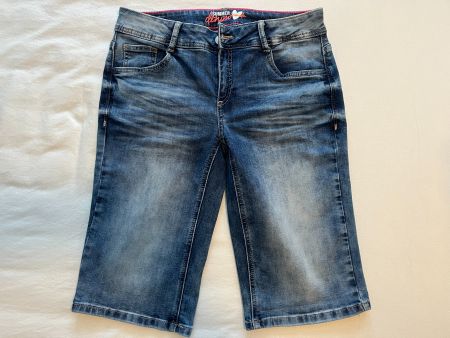 Damen Jeans Bermuda / Shorts "Street One" blau Gr. 27