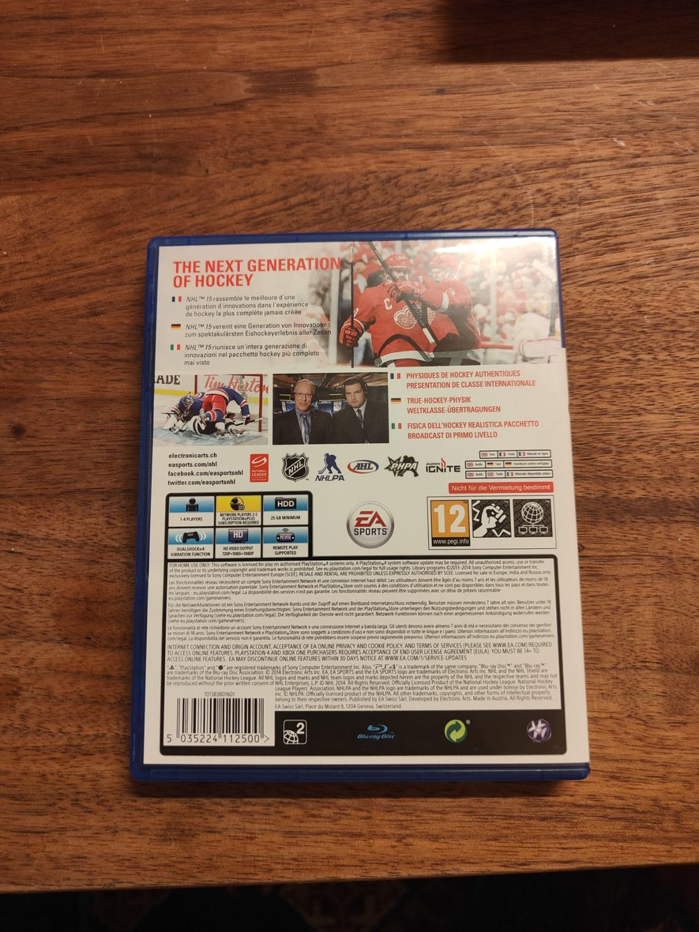 Spiele: Playstation 4 Spiel / Game NHL 15 – Gebraucht aus Rorschach von TimelessTrading 1