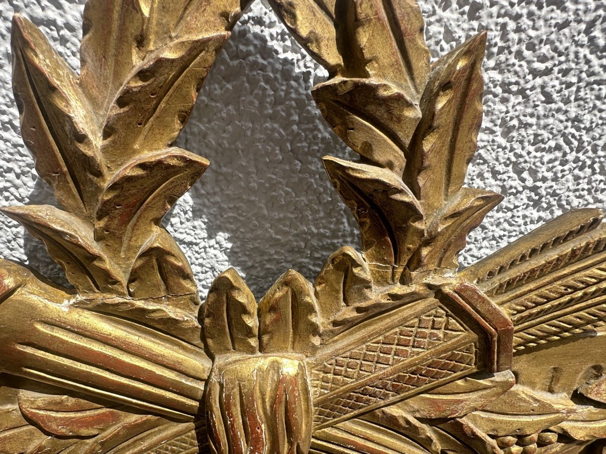 Spiegel: Antiker Spiegel mit Goldrahmen, – Gebraucht aus Aarburg von Schatzaffe 5