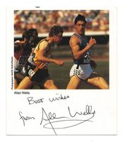 ALLAN WELLS  SPRINT OLYMPIA GOLD