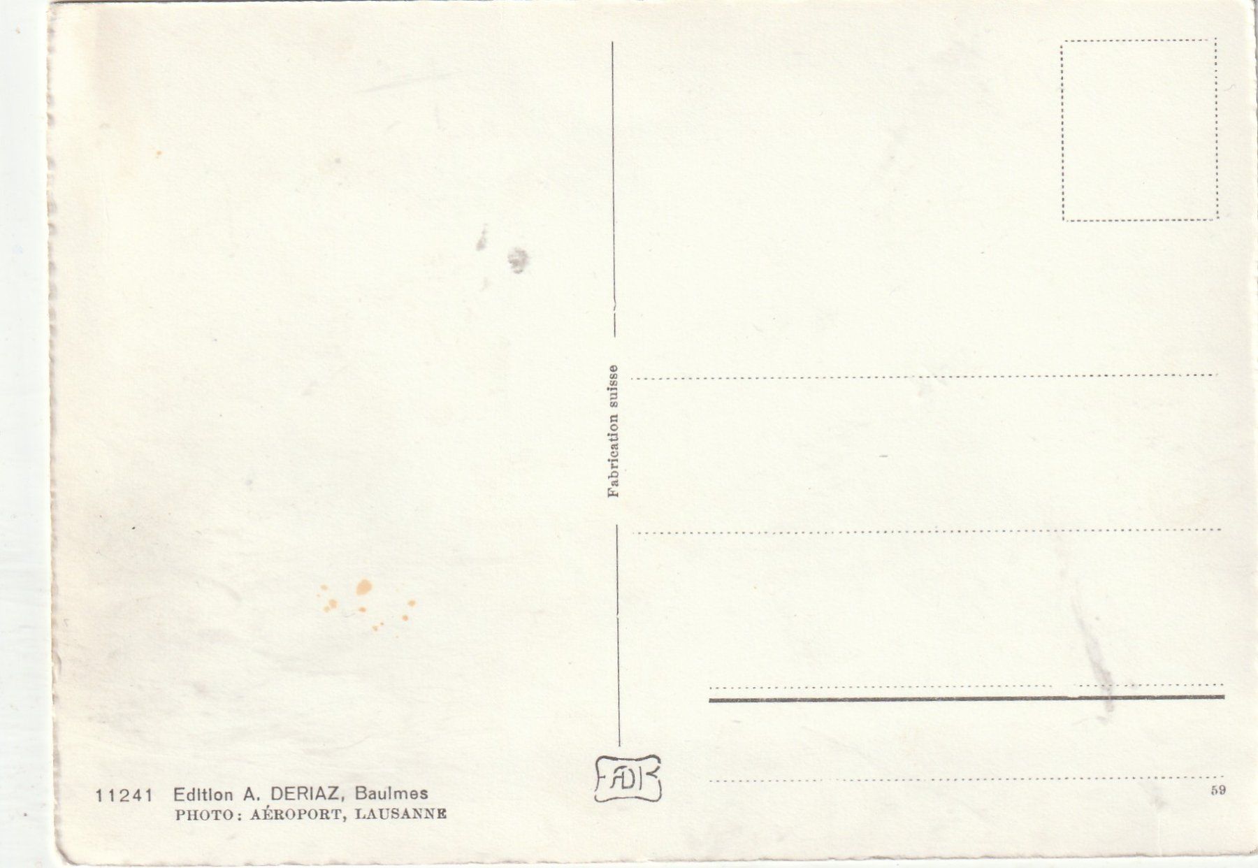 Cartoline postali: Ballaigues Flugaufnahme – Usato da Lumbrein venduto da made02 1