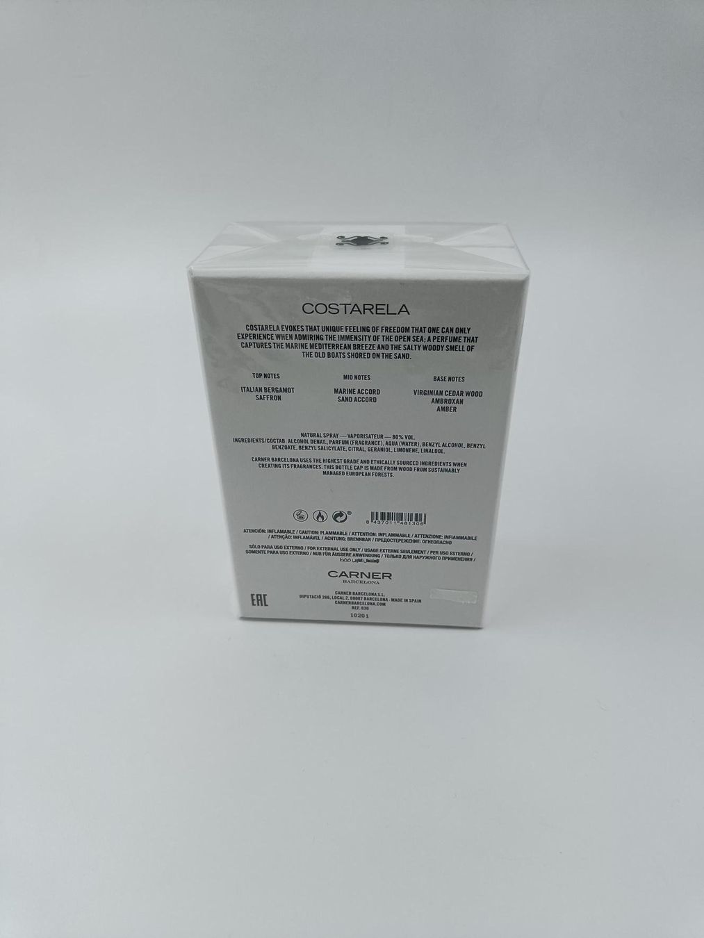 Parfum & Eau de Toilette: CARNER BARCELON EAU DE PARFUM " COSTARELA ", 100 ML – Neu und originalverpackt aus Luzern von EdiGem 4
