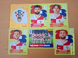 Panini WM 2026  CRO Top Set mit 6 Sticker