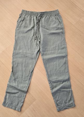 Leinenhose Oliv Gr. M