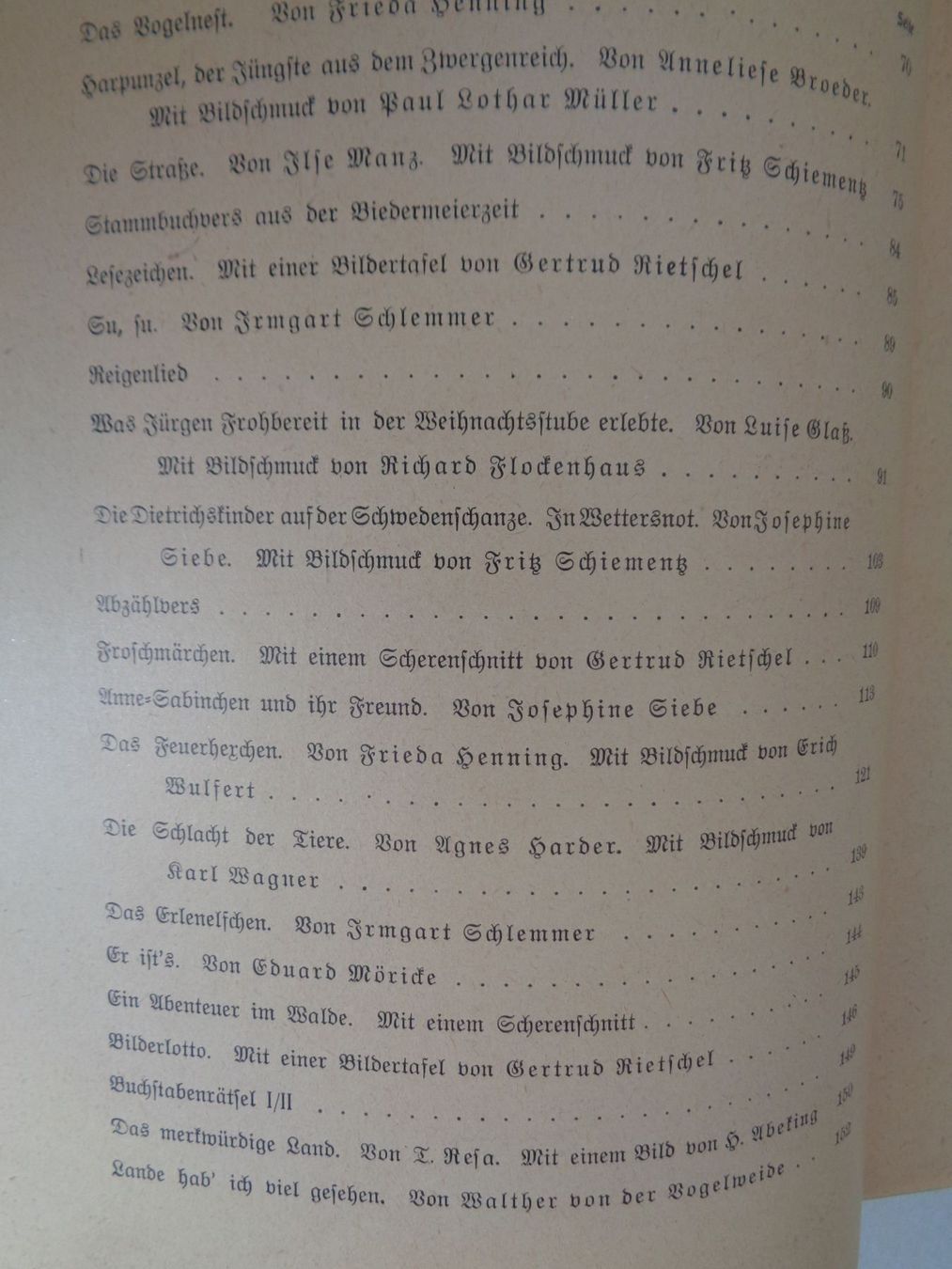 Livres: Herzblättchens Zeitvertreib - 1923 – D'occasion à Chur par omonia 5