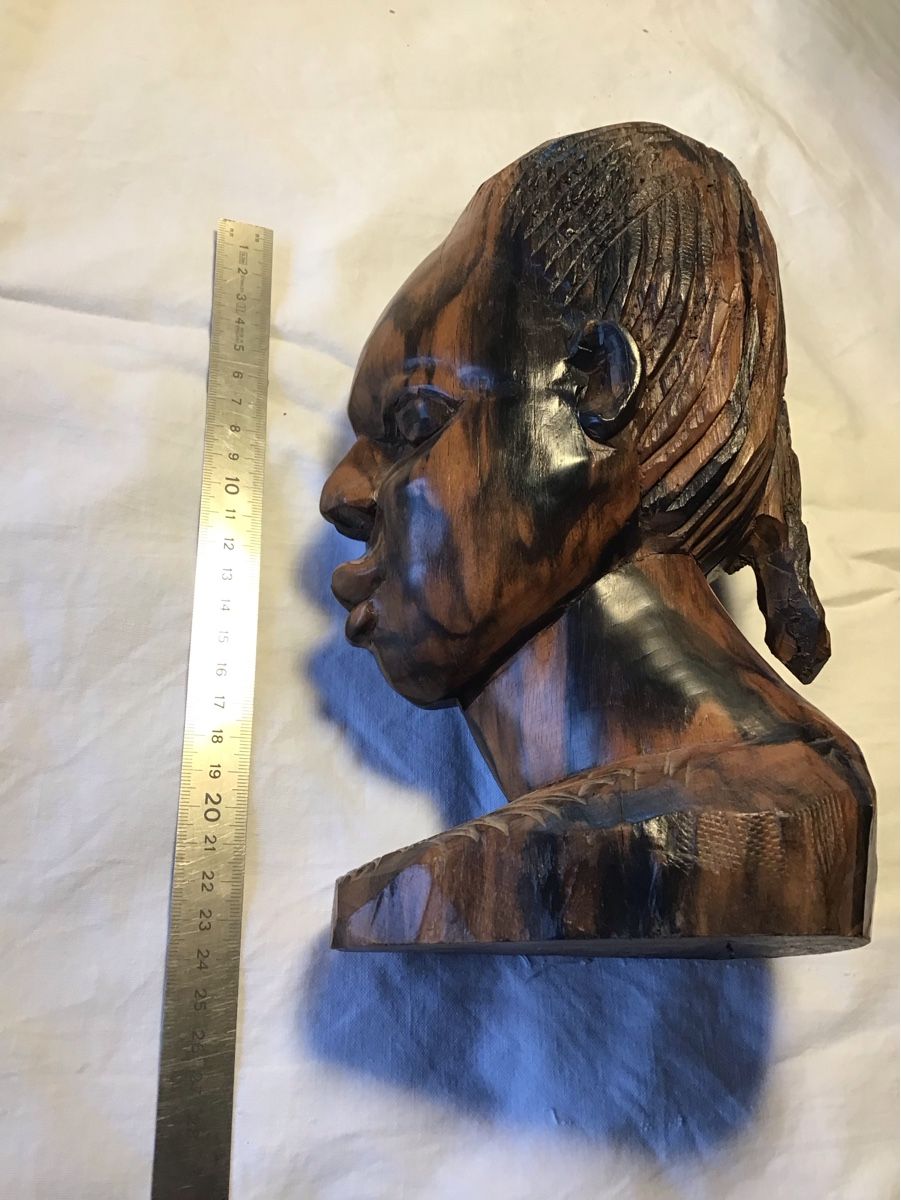 Sculture & Statue: Ebenholz Büste aus Afrika – Usato da Zimmerwald venduto da Holzdata1 3