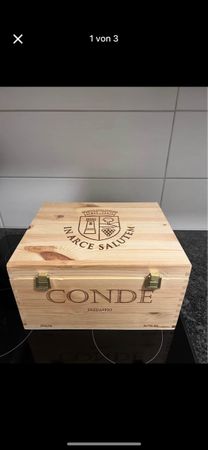 Elegante Holzkiste "Conde"