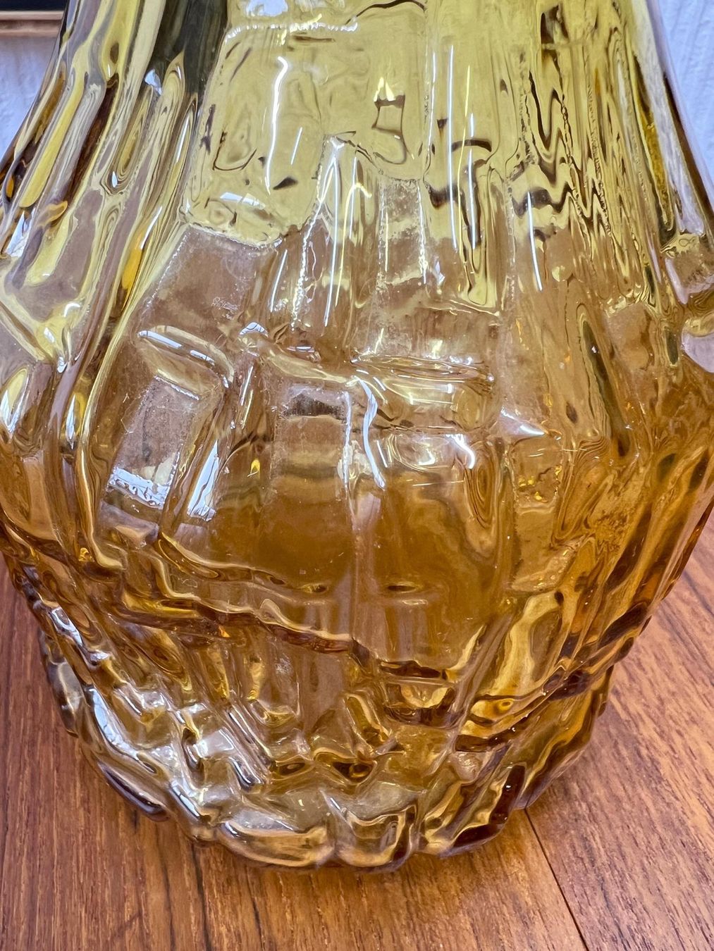 Caraffe: Vintage Wasserkrug - Eisglas – Usato da Walzenhausen venduto da stilvollwohnen 5