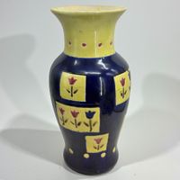 Josiane Girard, NE - Grand vase suisse céramiqur émaillée