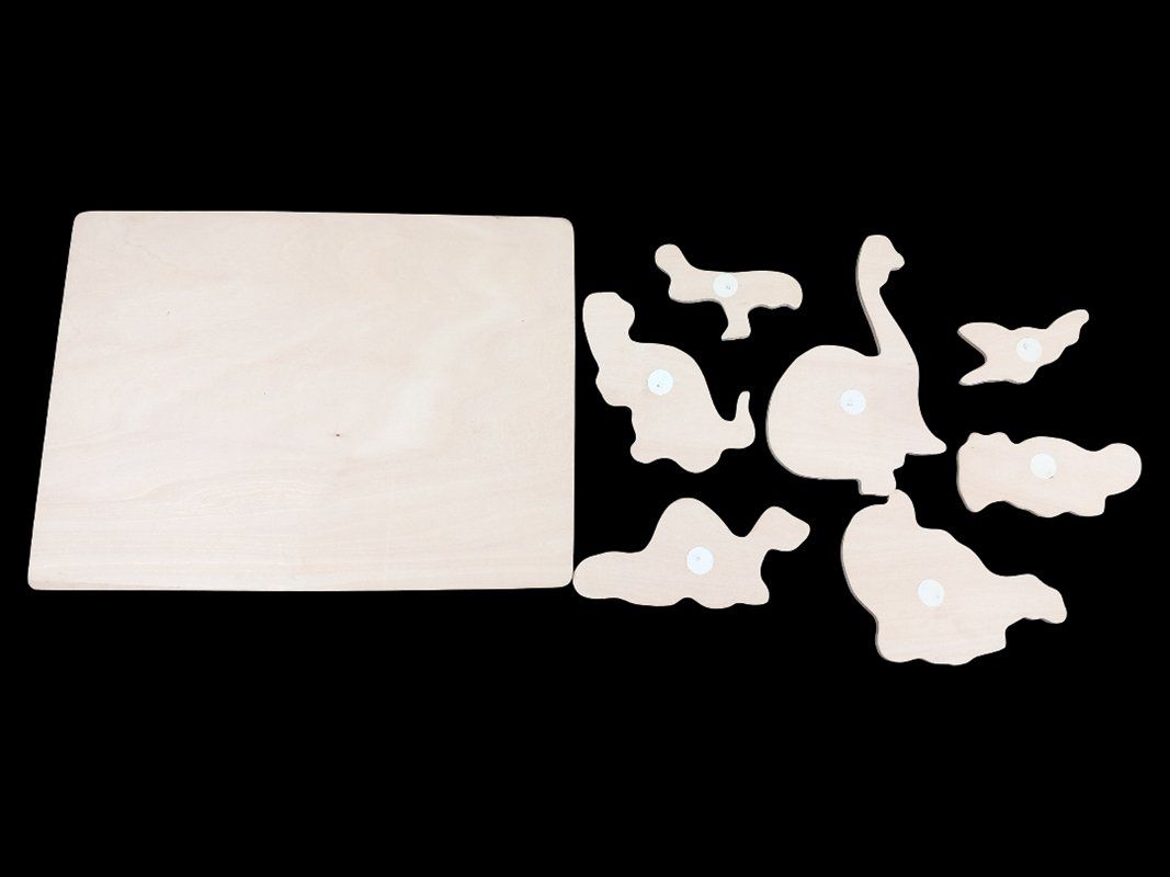 Puzzle: Dinosaurier Holz-Steckpuzzle – Usato da Hünenberg venduto da Restwert_Zug 2