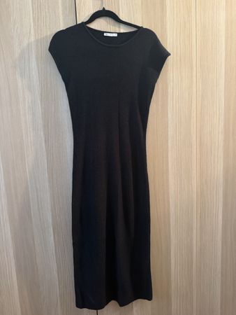 Zara Black Dress Size M Used