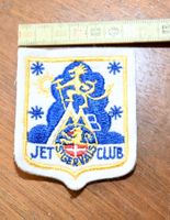 VINTAGE Badge JET CLUB St. Gervais curling?