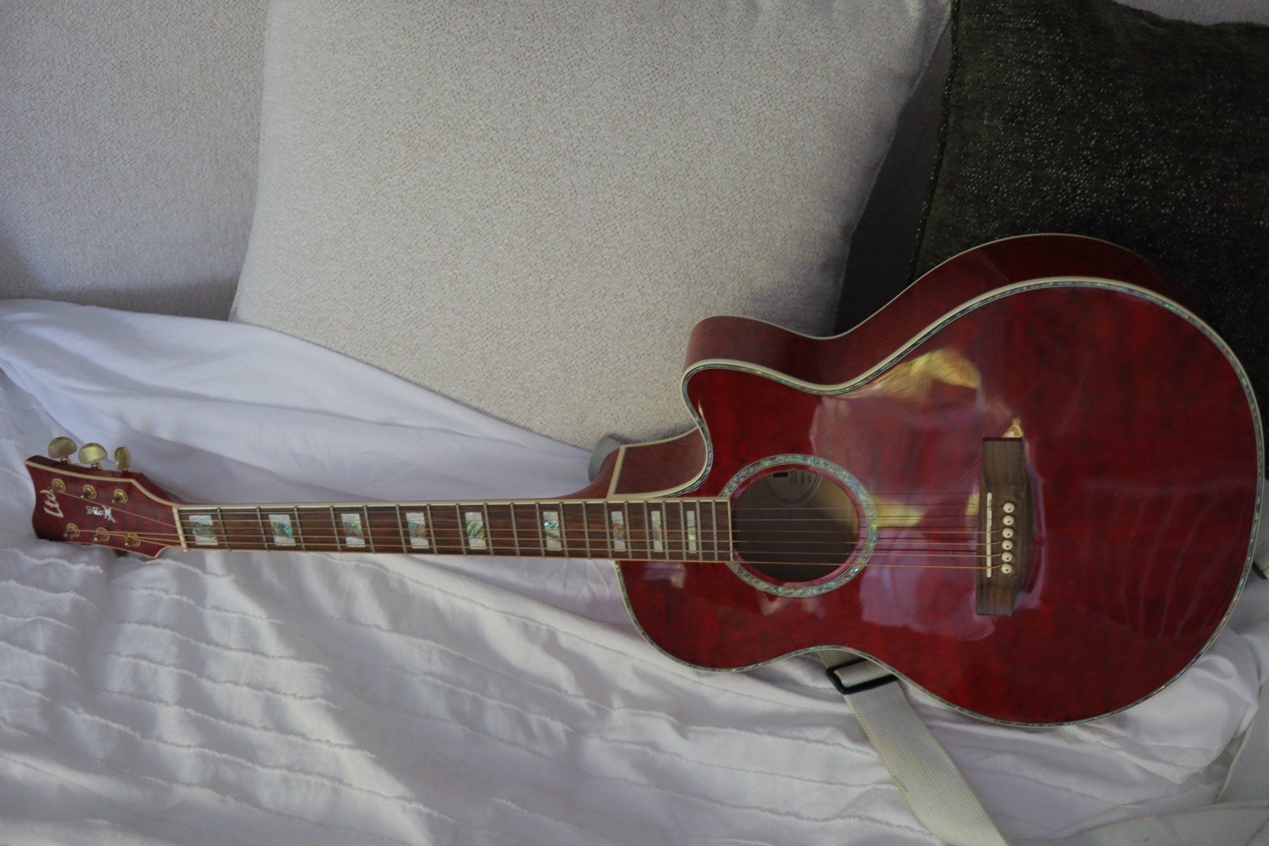 Musikinstrumente: LTD GITARRE - WIE NEU – Gebraucht aus ZEININGEN von NEW70 6