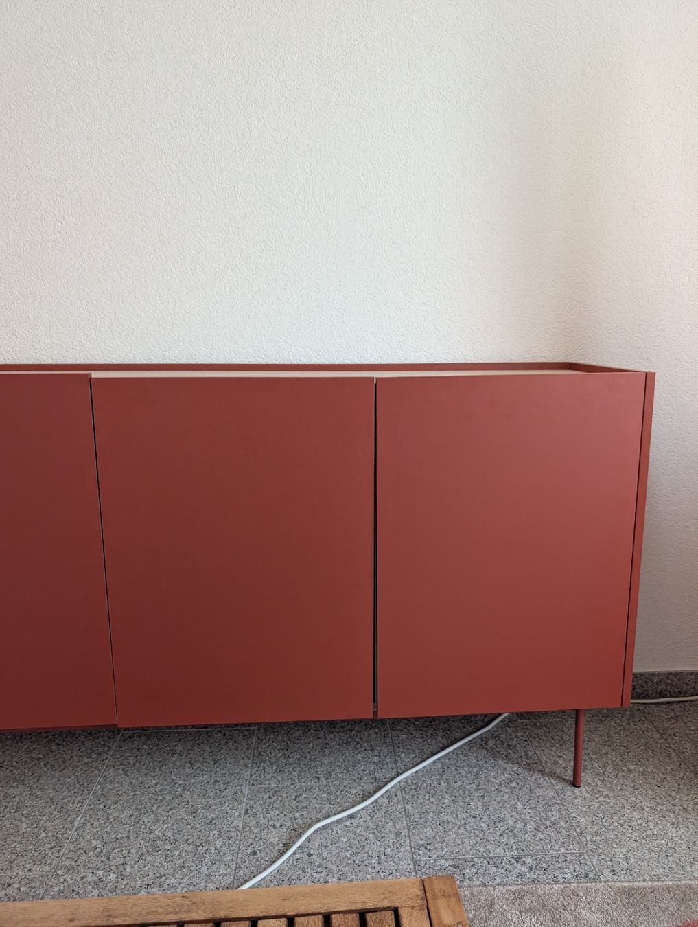 Kommoden: 3-türiges Sideboard in Backsteinrot – Gebraucht aus Wittenbach von cikali 3