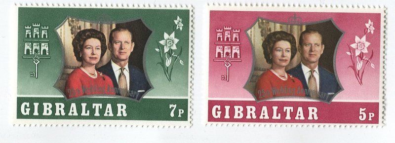 Gibraltar Briefmarken Kleinbogen 2012 – Komplette Ausgabe Mit Königin Elisabeth II, Sammlermotiv