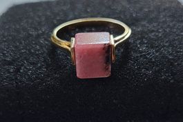 18 Karat 750 Gold Ring Mit Stein