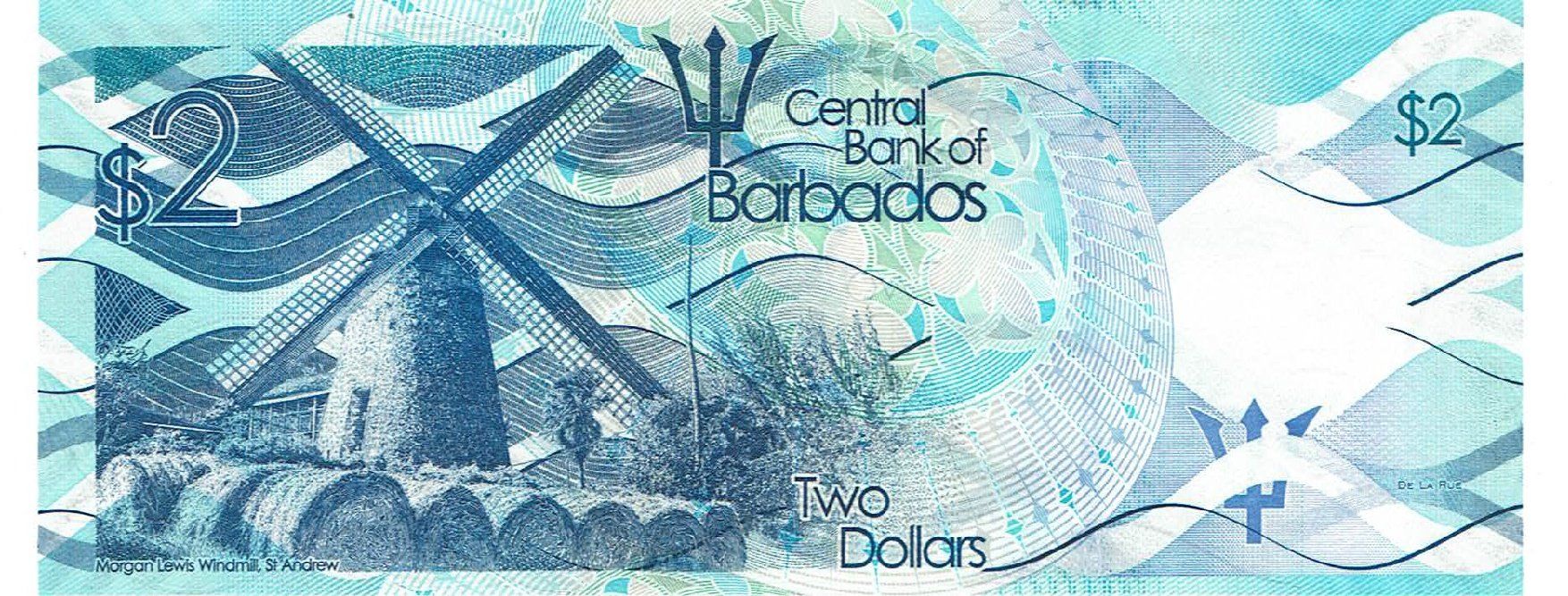 Banconote: Barbados 2 Dollars 2013 P-73a UNZ – Nuovo (secondo la descrizione) da Steffisburg venduto da ber_8htf 1