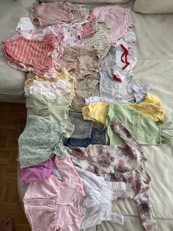 Tolles Mädchen Kleiderpaket, Grösse 56-68, Sommer