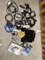 Konvolut Elektronik-Netzwerk  Kabel, Router, Ladeger.