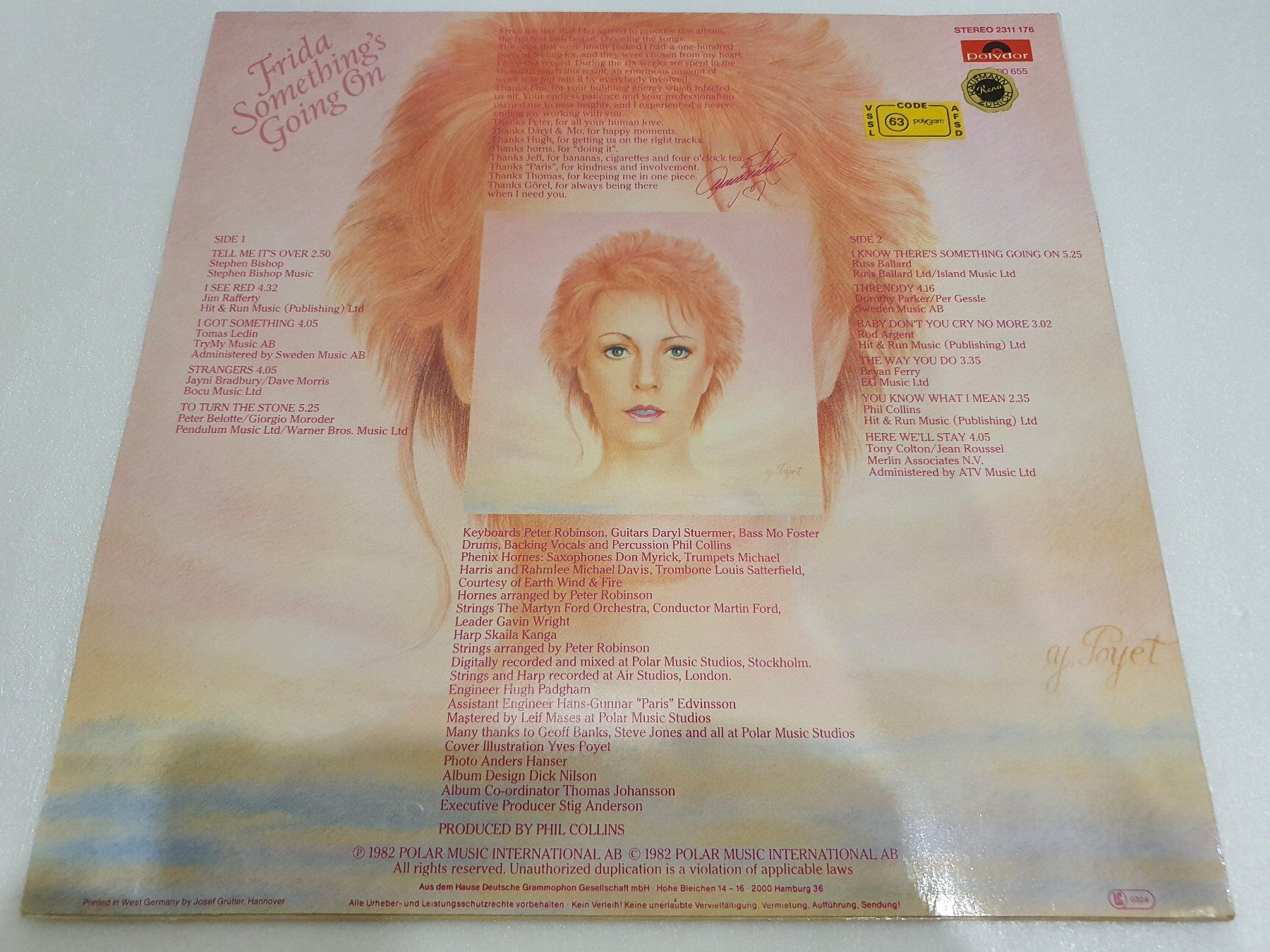 Dischi in vinile: Frida – Something's Going On – Usato da Uster venduto da Vinyl-Leidenschaft 1