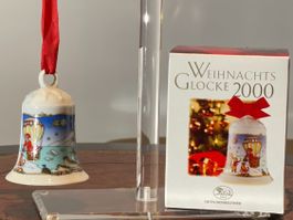 Weihnachtsglocke aus Porzellan von Hutschenreuther 2000