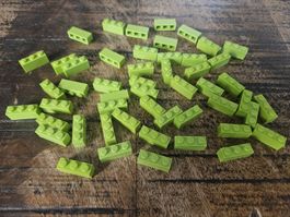 lego 3622 lot de 50 pièces Lime Brick 1 x 3
