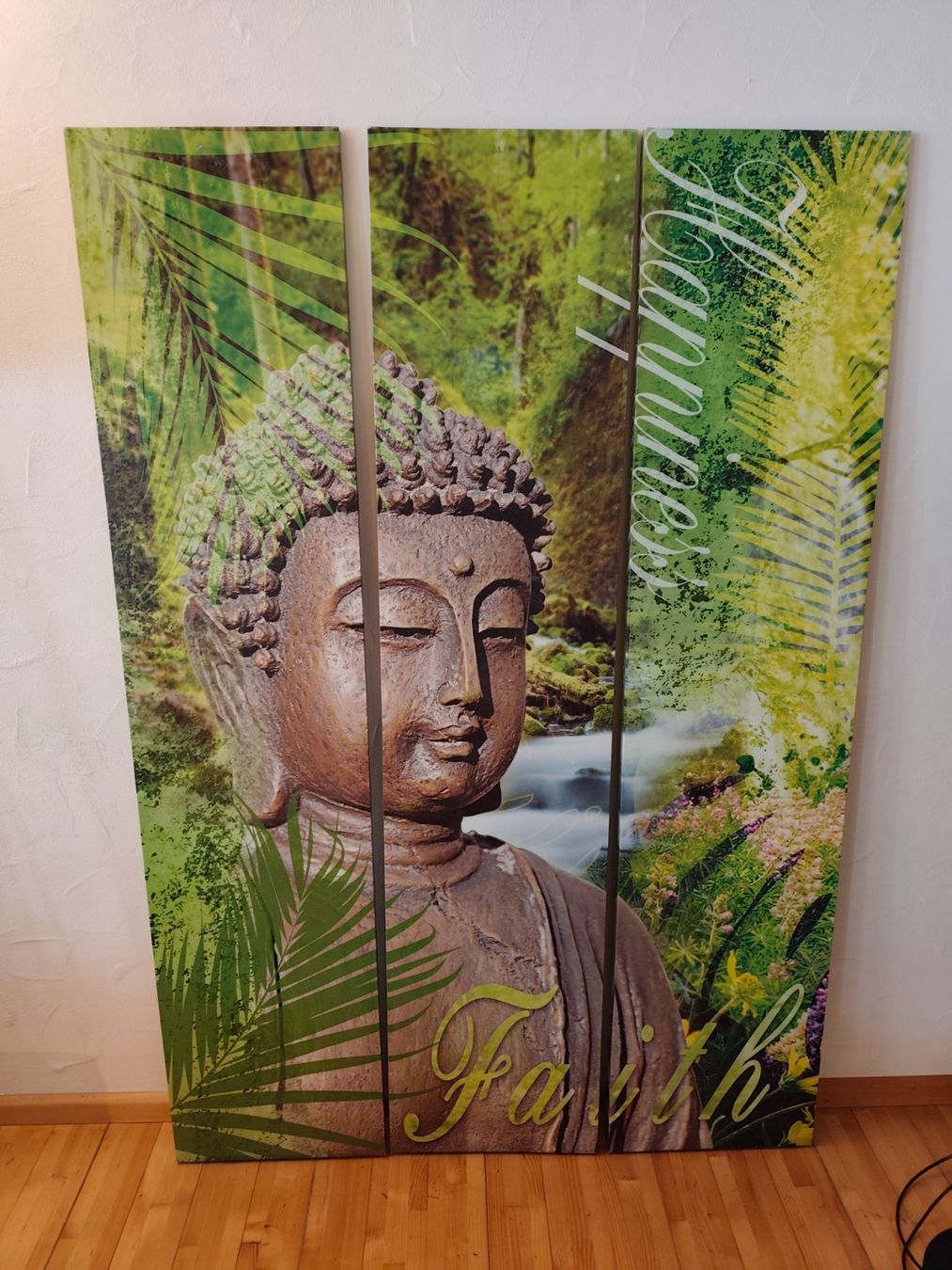 Foto & Immagini: Buddha Wandbild 3-teilig, wendbar – Usato da Tegerfelden venduto da jea_f5xk