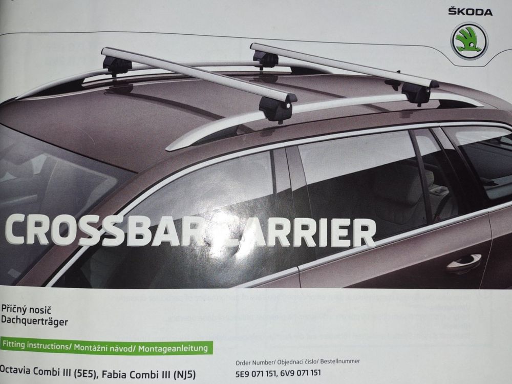Stilvolle Skoda Octavia Dachtrager Bild